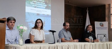 Presentan en la UABCS libro de ensayos enfocados en los temas de Sociedad, Ambiente y Patrimonio