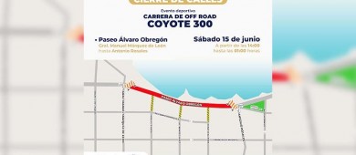 Este fin de semana Policía Municipal implementará operativo vial en La Paz por la carrera “Coyote 300”