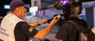 10 vehículos fueron retenidos durante el alcoholímetro en La Paz