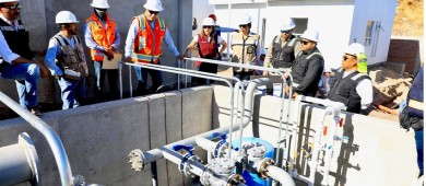 Por llegar a La Paz los filtros especiales de agua para la nueva potabilizadora