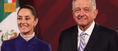 El 56% de los mexicanos cree que AMLO influirá en el Gobierno de Sheinbaum: encuesta