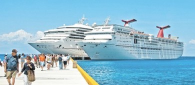 México recibe a 3.8 millones de turistas en barco en primer cuatrimestre