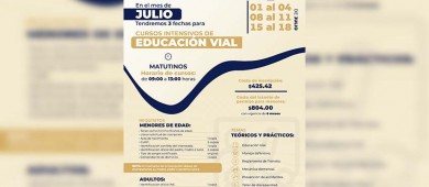 Policía Municipal impartirá curso intensivo de Educación Vial para jóvenes y adultos