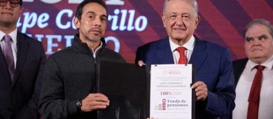 AMLO comienza entrega de Fondo de Pensiones para el Bienestar