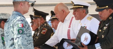 Celebran en BCS el quinto aniversario de la creación de la Guardia Nacional