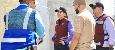 Supervisa Quiroga Romero avances en las obras del Sur de la ciudad