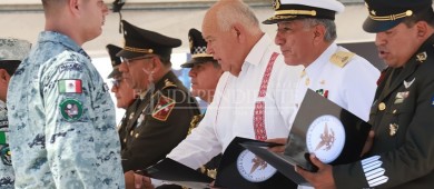 Celebran en BCS el quinto aniversario de la creación de la Guardia Nacional