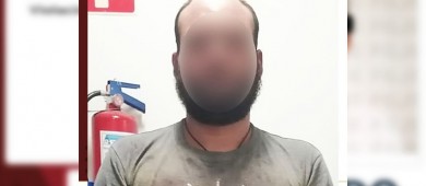 Policías estatales detienen a dos personas por el delito de violencia familiar