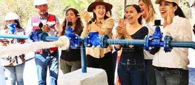 Entregan nuevo pozo de agua en El Triunfo