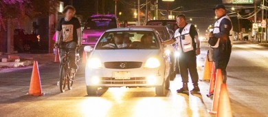 8 vehículos son asegurados mediante operativo de alcoholímetro en La Paz