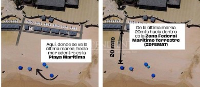 Violentada playa Pichilingue; concesionarios imposibilitan el libre transito