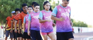 Invita Ayuntamiento de La Paz a personas con discapacidad a prácticas de paraatletismo