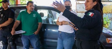 Refuerza Policía Municipal la organización y conformación de los comités de Vecinos Vigilantes