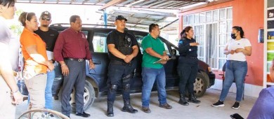 Refuerza Policía Municipal la organización y conformación de los comités de Vecinos Vigilantes
