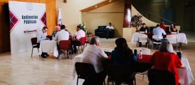 Retoma el gobernador Castro Cosío las audiencias públicas en La Paz