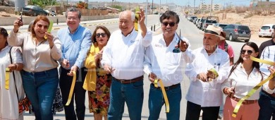 Oficial. Concluida e inaugurada la pavimentación de la calle Nicolás Tamaral