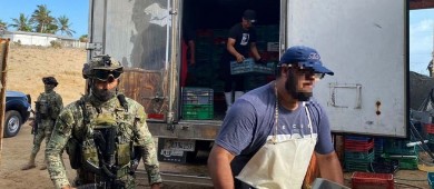 MARINA en coordinación con CONAPESCA retienen de forma precautoria de 6.318 toneladas de almeja generosa