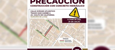 Más de 61 mdp invertirá el gobierno de BCS en nuevas pavimentaciones para La Paz