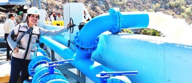 Realiza OOMSAPAS pruebas de operatividad en la presa de la Buena Mujer