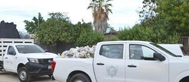 Entrega Protección Civil La Paz insumos a comités delegacionales