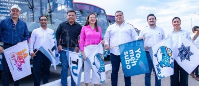 Tiburón Urbano: Entra en operaciones el nuevo transporte público de La Paz