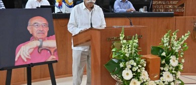 Rinde el Congreso de BCS homenaje póstumo al constituyente Armando Trasviña Taylor