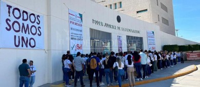 Jueces y magistrados de BCS se unen al paro nacional en rechazo a la reforma Judicial