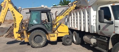 Concluye Servicios Públicos los trabajos de limpieza del arroyo de El Calandrio