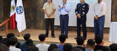 UABCS y SEDENA fomentan diálogo sobre cultura de Seguridad Nacional a través de conferencia magistral