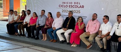Encabeza gobernador Castro Cosío el inicio del ciclo escolar 2024-2025