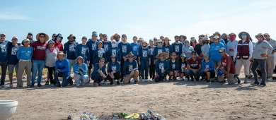 Tras jornada de limpieza, se recolectaron más de 92 kilos de residuos en playa El Comitán