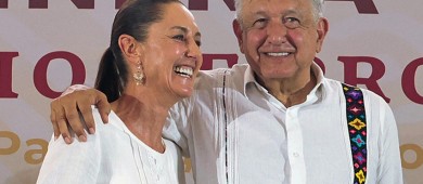 AMLO descarta ruptura con Sheinbaum por reforma judicial