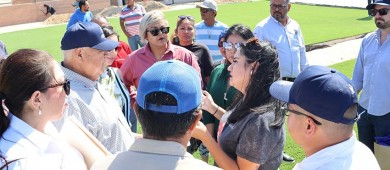 Supervisa gobernador Castro Cosío obras de mejoramiento urbano en Mulegé