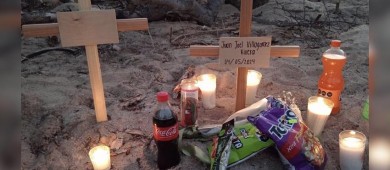 Celebran misa en El Cajoncito por desaparecidos en La Paz