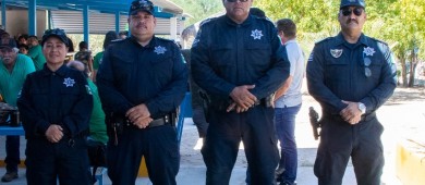 Ganan Policías Municipales de La Paz terceros lugares en competencia de tiro