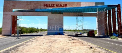 Avanza la obra de la puerta Turística de La Paz