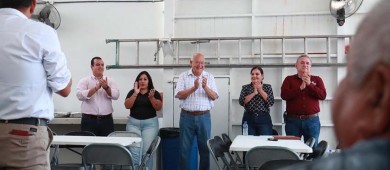 Recorre Castro Cosío área de servicios generales de gobierno del estado