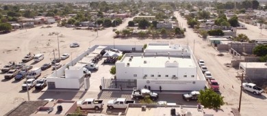 Inaugura el gobernador Castro Cosío comisaría de la policía estatal preventiva en Mulegé