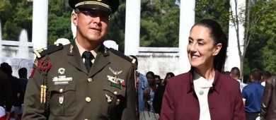 Sheinbaum promete no usar al Ejército para violar derechos, pero afirma sí tendrá tareas civiles