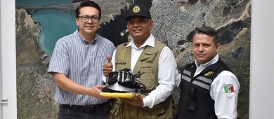 Entregan equipo de seguridad a personal operativo de Protección Civil Municipal