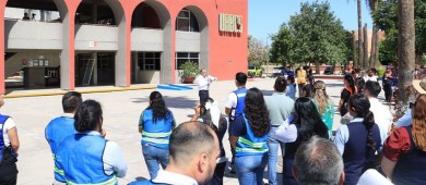 Simulacro Nacional 2024: UABCS realiza evacuación por sismo con éxito