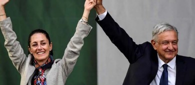 AMLO pide a Morena apoyar a Sheinbaum al despedirse de la vida pública en México