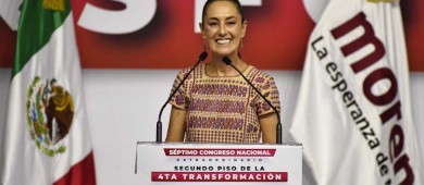 Sheinbaum pide conservar en Morena legado de López Obrador