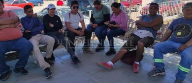 Trabajadores temporales de Servicios Públicos de La Paz exigen claridad sobre su situación laboral