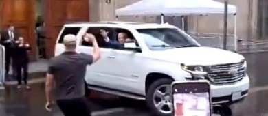 López Obrador abandona Palacio Nacional