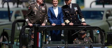 Militares ofrecen respaldo a Sheinbaum; Presidenta les garantiza aumento