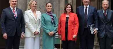 Sheinbaum anuncia inversión de 20 mil mdd en México tras reunión con empresarios de EU