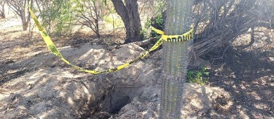 En lo que va del año han localizado 32 fosas y 42 osamentas humanas en BCS