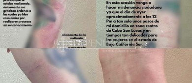 "La policía no me cuida"; denuncia joven mujer abuso policial en Los Cabos