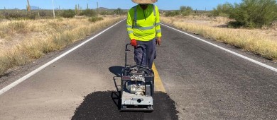 SEPUIMM: 5 mil baches en la carretera transpeninsular ya fueron atendidos
